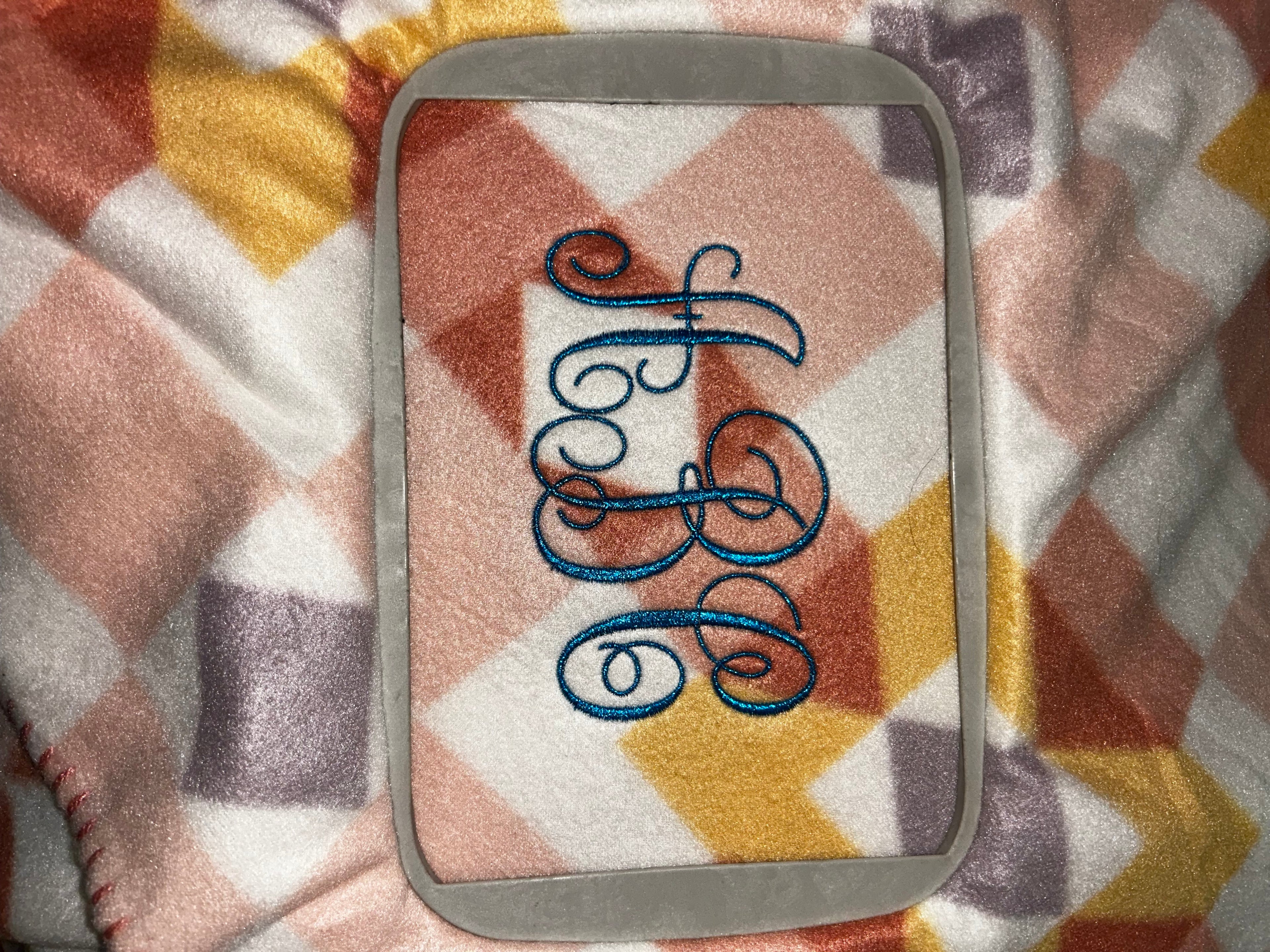 Personalized Embroidered Blanket - 50" x 60"