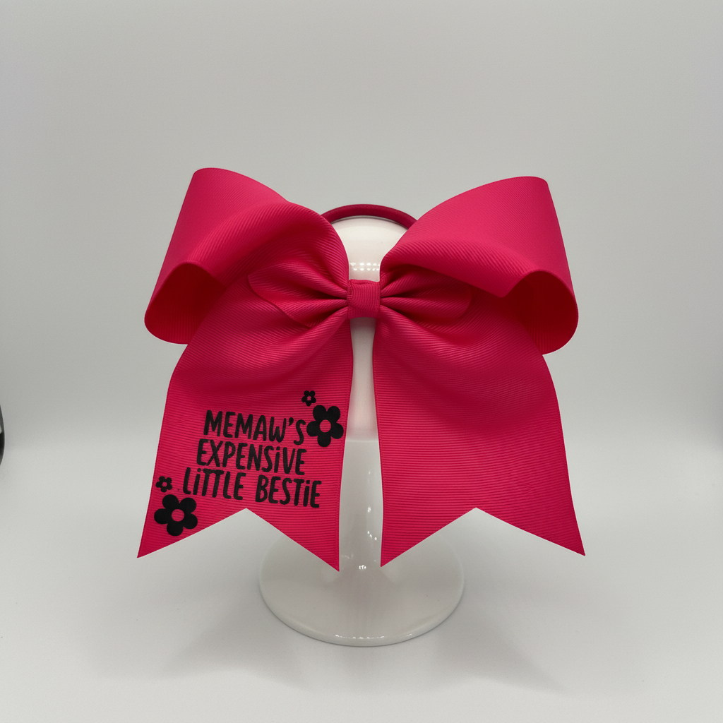 Bow on Stand - Text One Side