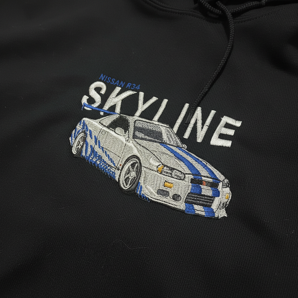 Clean Skyline Design Close-up
