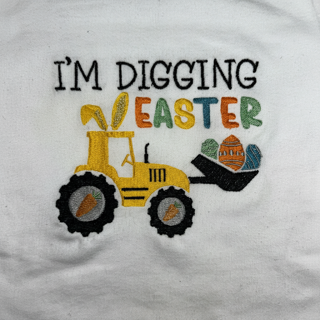 I'm Digging Easter - Professional Design Detail